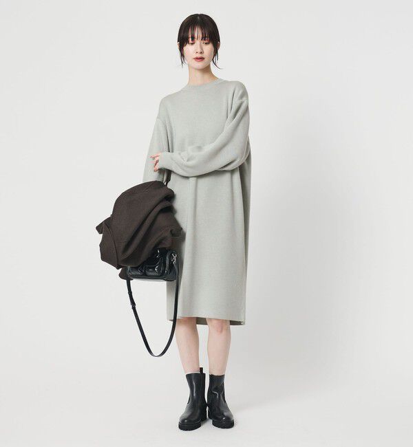 BEAUTY&YOUTH UNITED ARROWS「【WEB限定 Wardrobe DAILY MINIMAL】コクーンニットワンピース ウォッシャブル」|ワンピース|