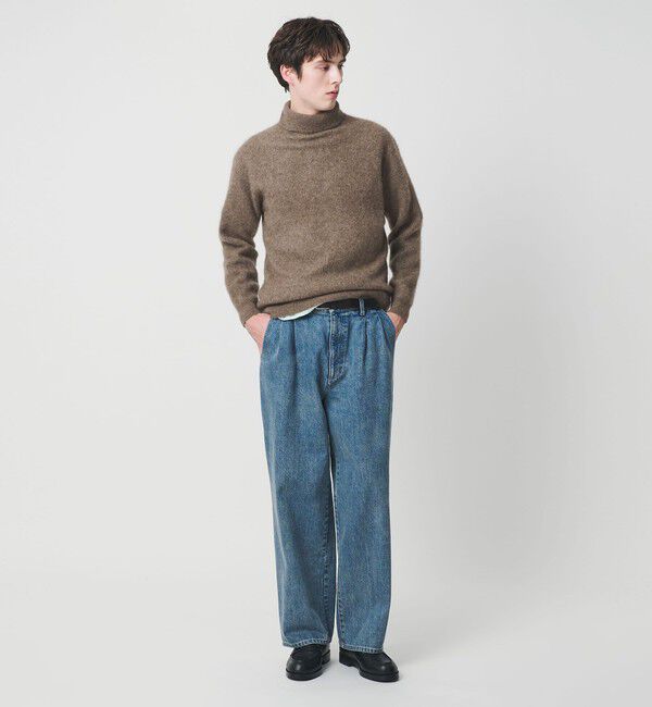 BEAUTY&YOUTH UNITED ARROWS「ヘアリー ヤク アゼ タートルニット」|ニット・セーター|