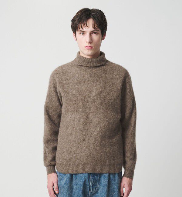 BEAUTY&YOUTH UNITED ARROWS「ヘアリー ヤク アゼ タートルニット」|ニット・セーター|
