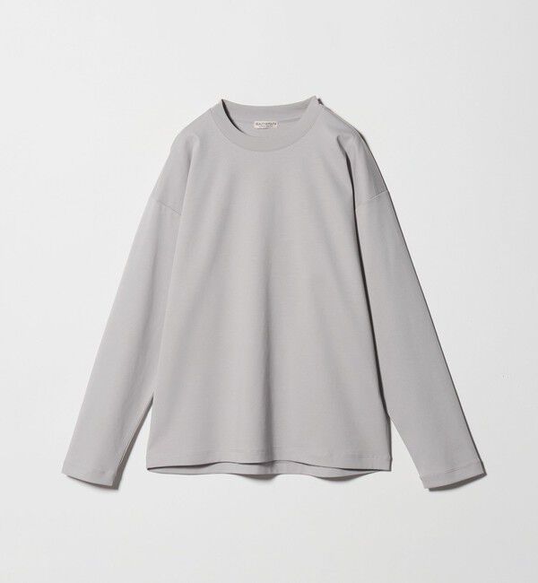 BEAUTY&YOUTH UNITED ARROWS「プラチナ ポンチ クルーネック カットソー 抗菌防臭」|Tシャツ・カットソー|LT.GRAY