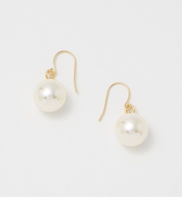 BEAUTY&YOUTH UNITED ARROWS「パールモチーフ スウィング ピアス」|ピアス|OFF WHITE