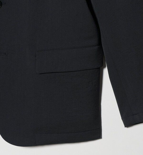 BEAUTY&YOUTH UNITED ARROWS「トリクシオン シャンブレー コンフォート ジャケット セットアップ対応可能」|テーラードジャケット|