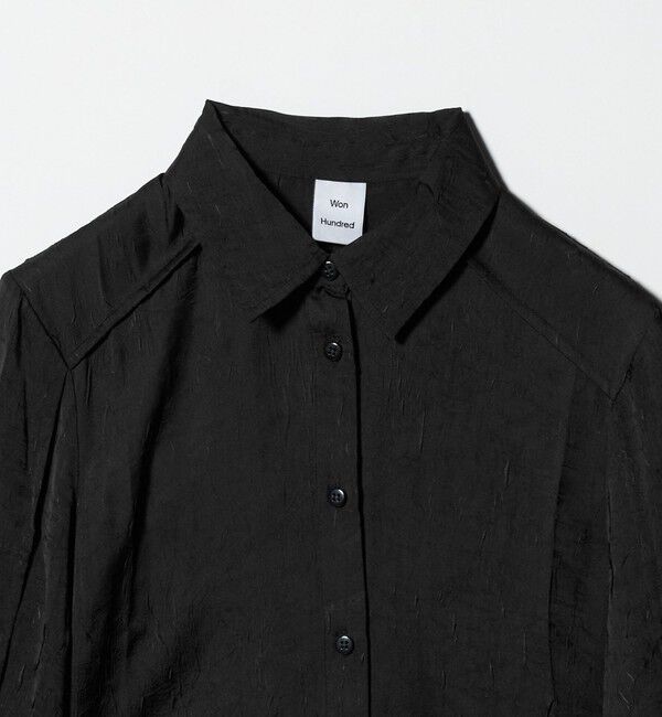 BEAUTY&YOUTH UNITED ARROWS「＜Won Hundred＞SIENA ウエストタックシャツ」|シャツ・ブラウス|