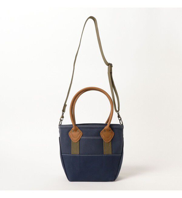 BEAMSBOY「【別注】L.L.Bean / Deep Bottom Leather Handle Zip Tote S」|その他|