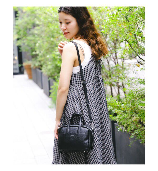 Ray BEAMS 「【別注】BEAURE / ボストンバッグ S」|その他|BLACK