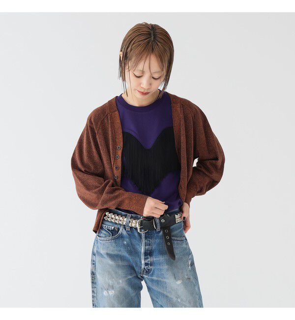 BEAMSBOY「M.25F-MT108」|ニット・セーター|BROWN