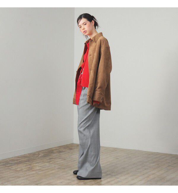 Ray BEAMS 「1タック ワイド パンツ」|チノ|