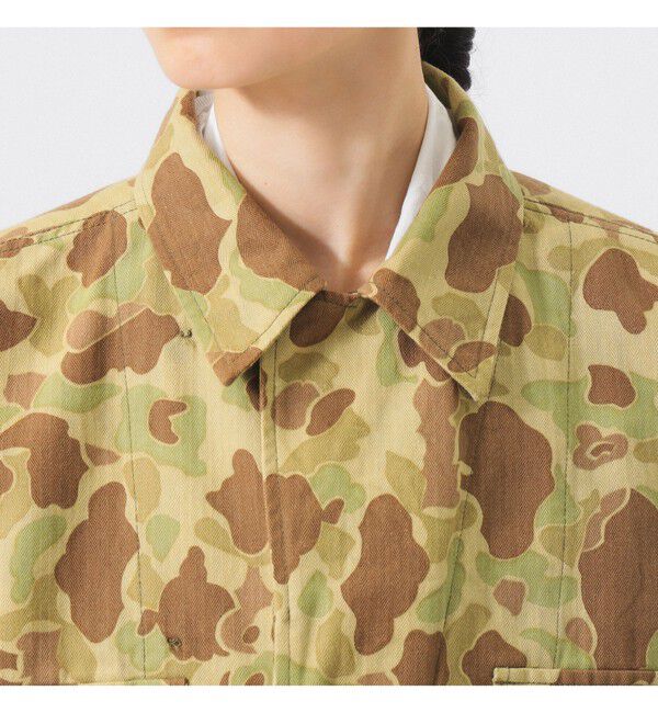 BEAMSBOY「【別注】BUZZ RICKSON'S / ヘリンボーン カモ ジャケット」|ブルゾン・スタジャン|