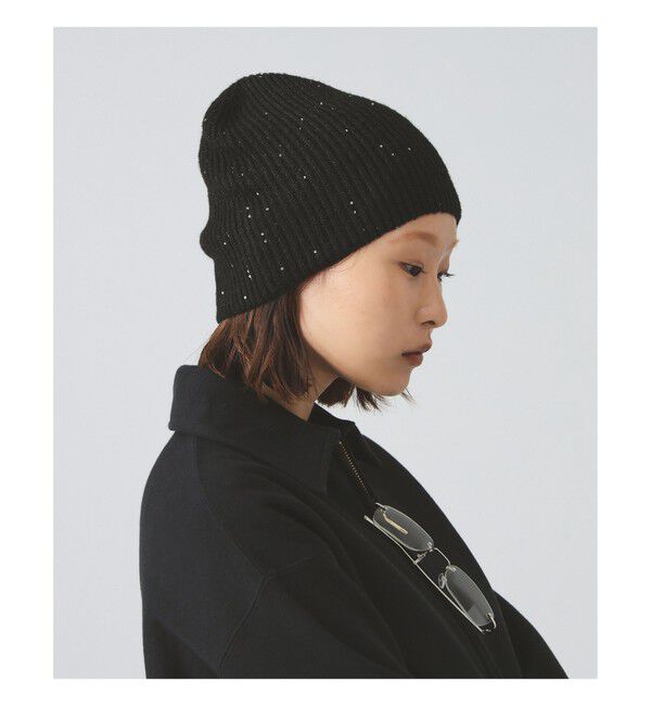 Ray BEAMS 「スパンコール ビーニー 25」|その他|BLACK