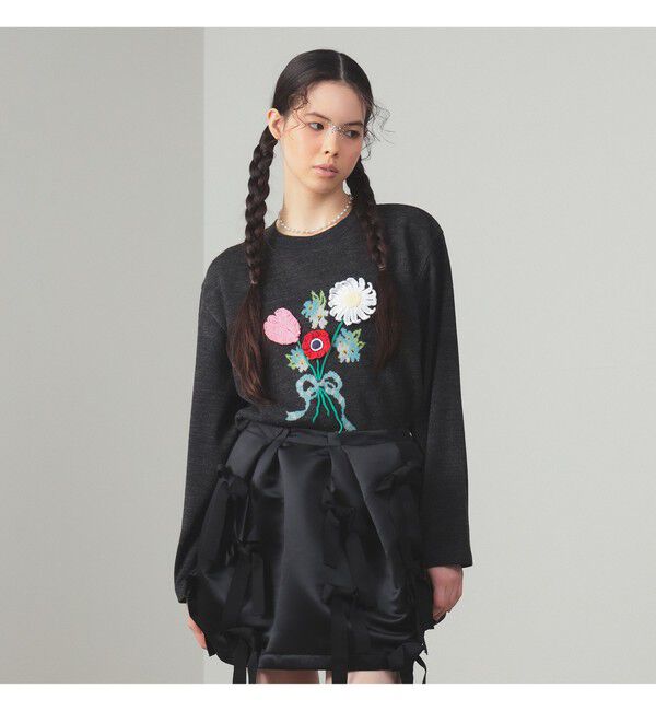 Ray BEAMS 「【別注】GIM CONTEXT / Bouquet ニット」|ニット・セーター|