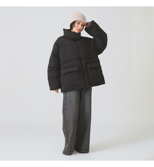 Ray BEAMS 「中綿 スタンドカラー ブルゾン」|ブルゾン・スタジャン|