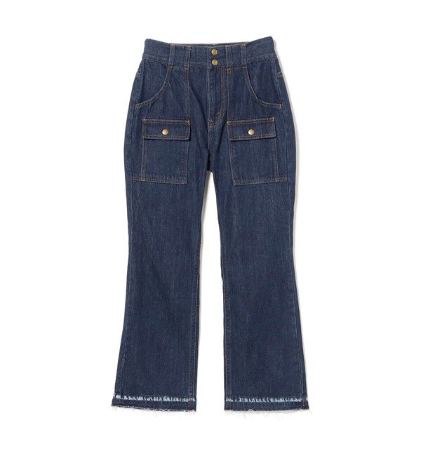 BEAMSBOY「デニム ブッシュ パンツ」|チノ|