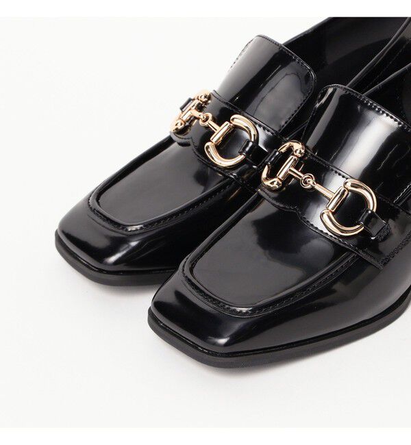 Ray BEAMS 「スタック ヒール ビット ローファー」|その他|