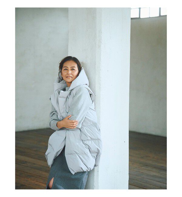 Demi-Luxe BEAMS 「AK+1 / ダウン ベスト」|ダウン|LIGHT.GREY