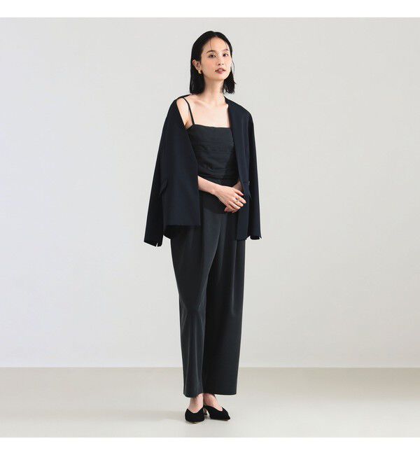 Demi-Luxe BEAMS 「キュプラ ドレープ オールインワン」|オールインワン|