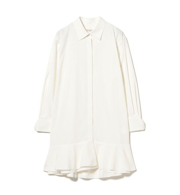 Demi-Luxe BEAMS 「フリルヘム シャツ ワンピース」|ワンピース|