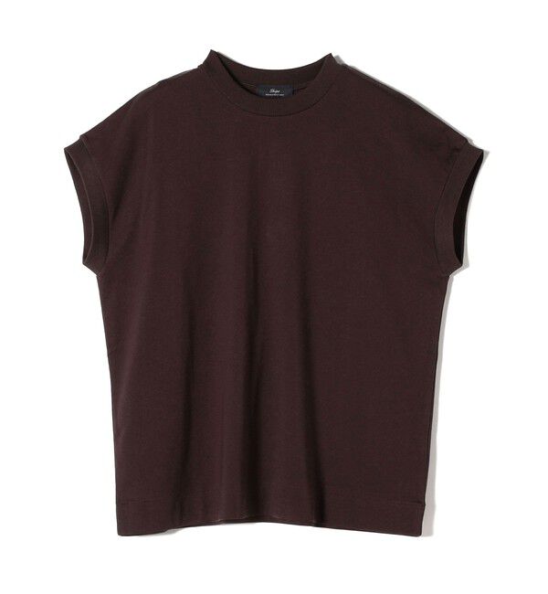 SHIPS for women「SHIPS Primary Navy Label: ニュー スヴィン コットン フレンチ スリーブ」|タンクトップ|