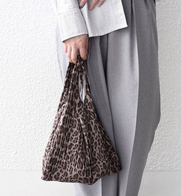 SHIPS for women「プリーツ エコ バッグ ◇」|エコバッグ|ブラウン