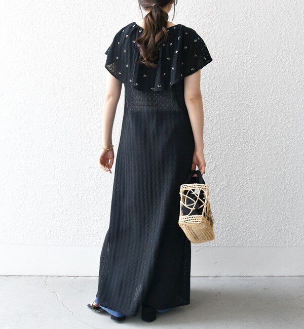 SHIPS any「bon_meur:〈手洗い可能〉ビーズ刺繍 エンブロイダリー ワンピース」|ワンピース|