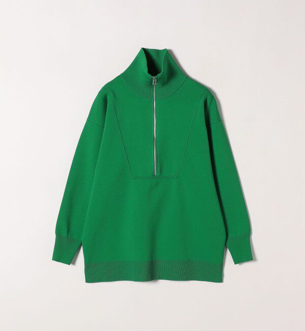 SHIPS any「《一部追加予約》【WEB限定】SHIPS any:〈手洗い可能〉ハーフ ジップ ハイネック プルオーバー」|ニット・セーター|