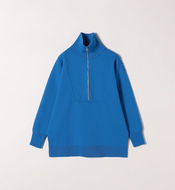 SHIPS any「《一部追加予約》【WEB限定】SHIPS any:〈手洗い可能〉ハーフ ジップ ハイネック プルオーバー」|ニット・セーター|