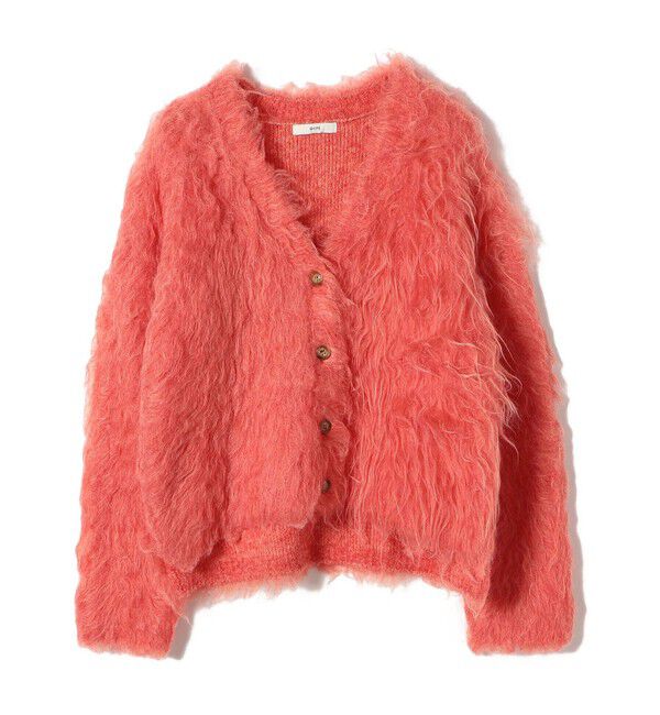 SHIPS for women「〈手洗い可能〉シャギー ファー カーディガン」|カーディガン|
