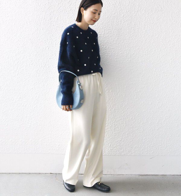 SHIPS for women「〈手洗い可能〉両面起毛 ドロスト パンツ」|その他|