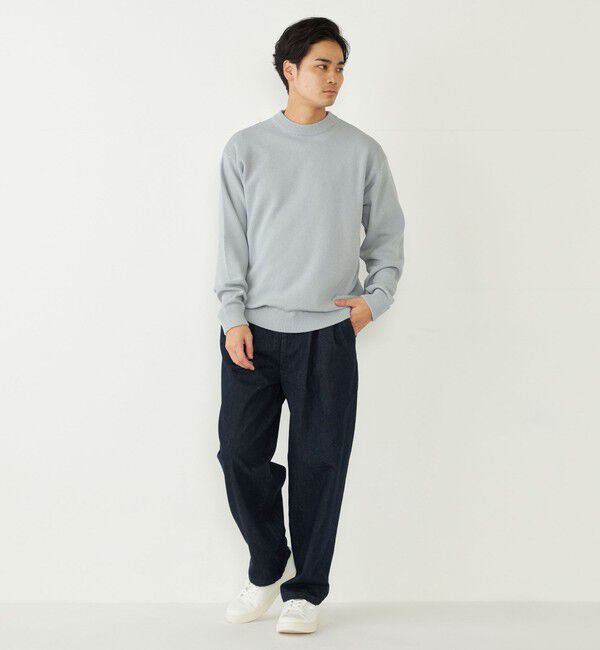 SHIPS Colors 「SHIPS Colors:〈洗濯機可能〉CAVE(R) ロングスリーブ ニット◇」|ニット・セーター|