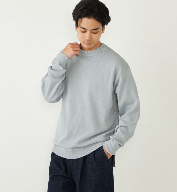 SHIPS Colors 「SHIPS Colors:〈洗濯機可能〉CAVE(R) ロングスリーブ ニット◇」|ニット・セーター|