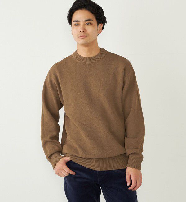 SHIPS Colors 「SHIPS Colors:〈洗濯機可能〉CAVE(R) ロングスリーブ ニット◇」|ニット・セーター|