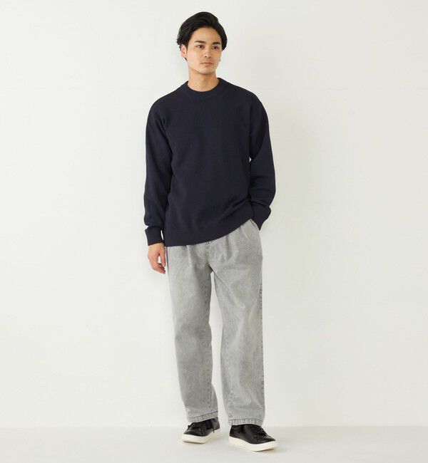 SHIPS Colors 「SHIPS Colors:〈洗濯機可能〉CAVE(R) ロングスリーブ ニット◇」|ニット・セーター|