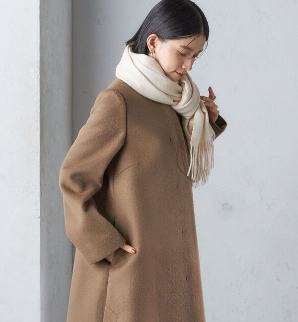 SHIPS for women「ウール カシミヤ ウォッシャブル ストール」|マフラー|