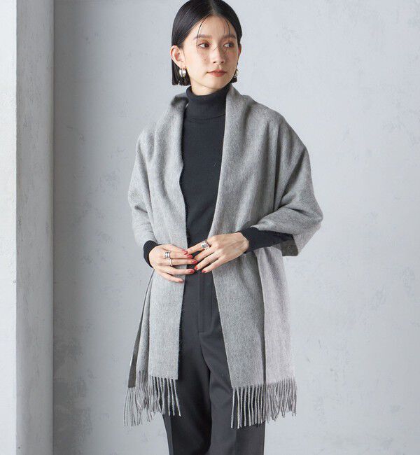 SHIPS for women「ウール カシミヤ ウォッシャブル ストール」|マフラー|