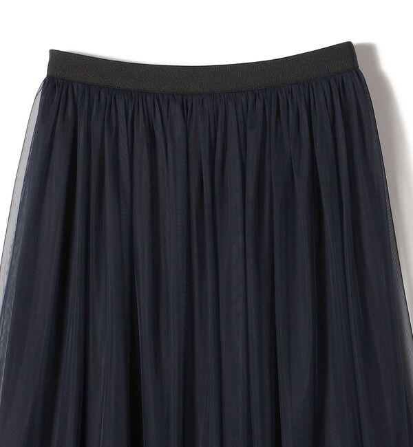 SHIPS for women「〈手洗い可能〉リバーシブル チュール カッセン スカート」|スカート|