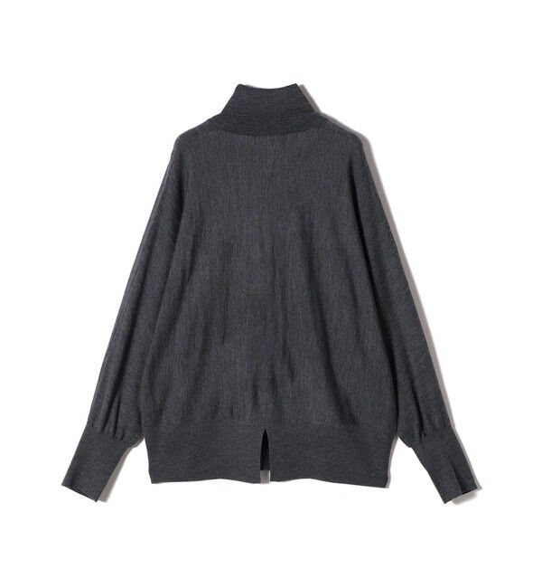 SHIPS for women「SHIPS Primary Navy Label:〈手洗い可能〉ウール ハイゲージ ドルマン ニット」|ニット・セーター|