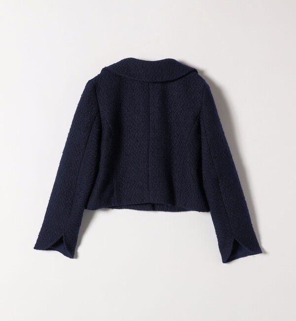 SHIPS any「SHIPS any: モール ツイード ショート テーラード ジャケット」|テーラードジャケット|