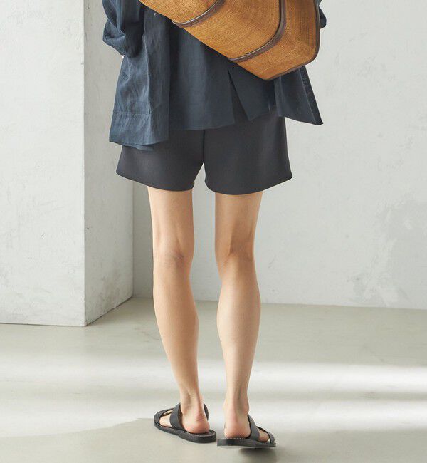 SHIPS for women「小泉里子コラボ:〈手洗い可能〉ダブル クロス ショート パンツ」|その他|