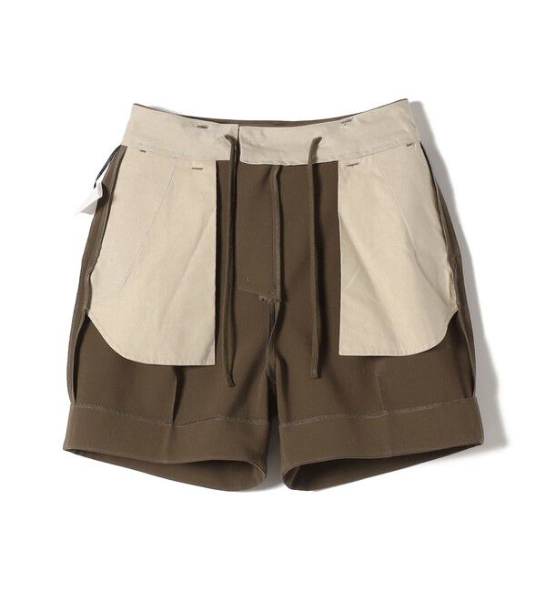 SHIPS for women「小泉里子コラボ:〈手洗い可能〉ダブル クロス ショート パンツ」|その他|