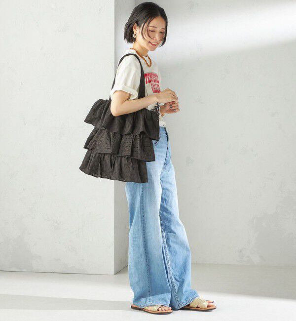 SHIPS for women「RAJAT:シフリー 刺繍 トート」|トートバッグ|