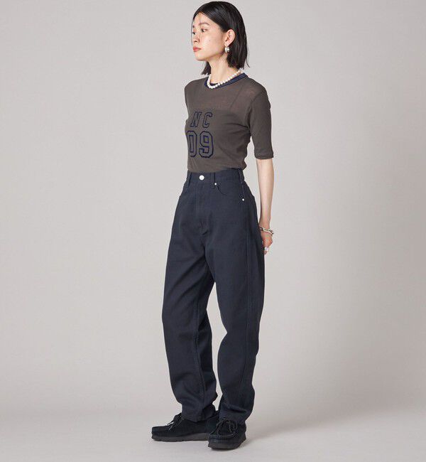 SHIPS for women「SHIPS NINE CASE:〈洗濯機可能〉バレル レッグ パンツ」|その他|