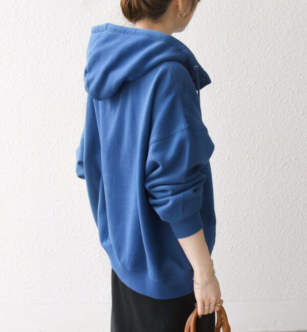 SHIPS any「SHIPS any:〈洗濯機可能〉USAコットン 裏起毛 フーディー ルーズ プルオーバー」|パーカー|