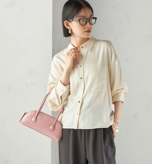 SHIPS for women「〈手洗い可能〉セルロース ツイル 羽織 シャツ」|シャツ・ブラウス|