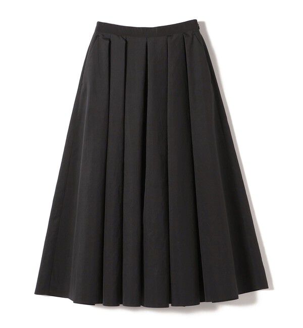SHIPS for women「〈手洗い可能〉タフタ タック フレア スカート」|スカート|