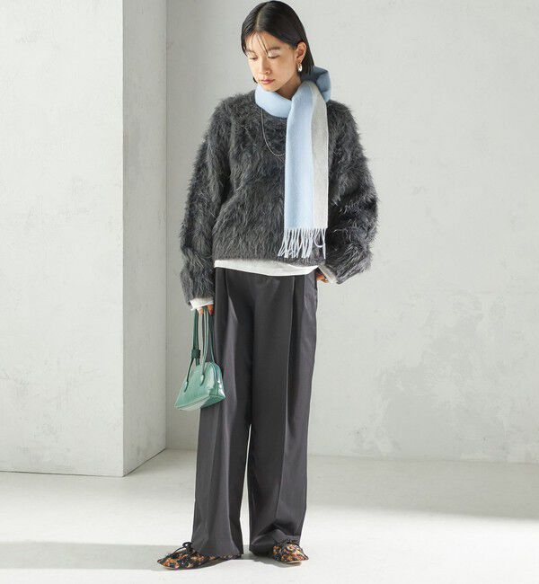 SHIPS for women「カシミヤ リバーシブル マフラー」|マフラー|