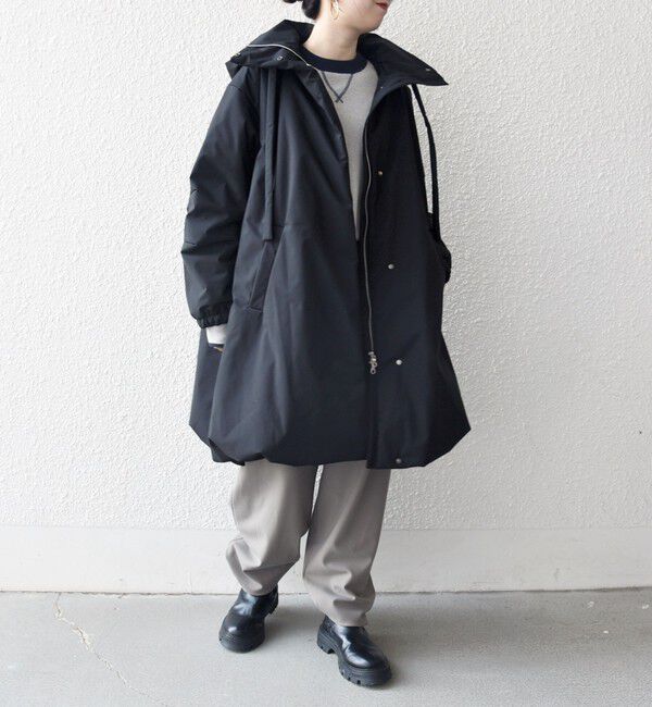 SHIPS any「SHIPS any:〈多機能〉中綿 2WAY フーディー テントライン コート」|その他|