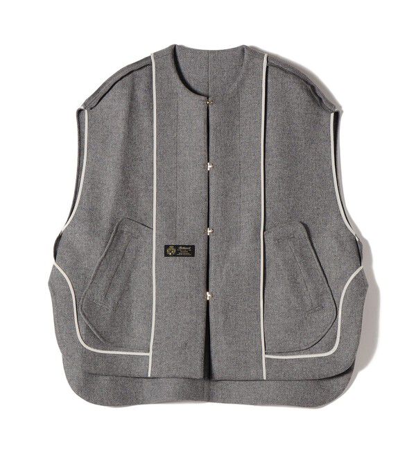 SHIPS for women「Bellandi メルトン ウール ジレ」|ベスト・ジレ|