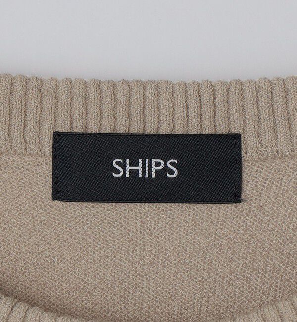 SHIPS「SHIPS: 14ゲージ アムンゼン クルーネック ロングスリーブ ニット」|ニット・セーター|
