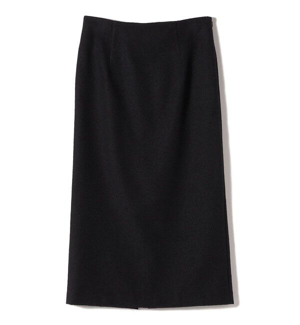 SHIPS for women「SHIPS Primary Navy Label:プードル ツイード サスペンダー スカート」|スカート|