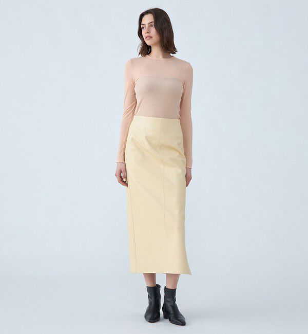 MACPHEE「【一部WEB先行予約】シアージャージー クルーネックプルオーバー」|Tシャツ・カットソー|