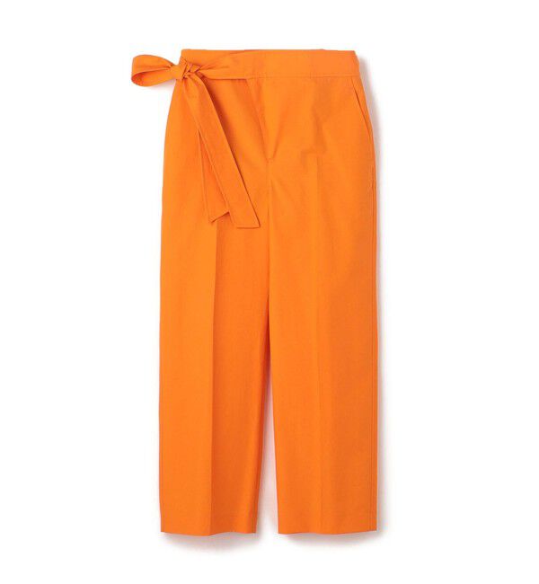 GALERIE VIE「バウンシーウェザー ラップパンツ」|その他|25 オレンジ
